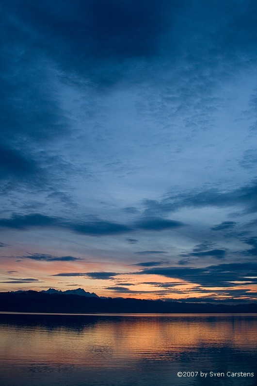 Sonnenuntergang am Bodensee 2 (Kressbronn)